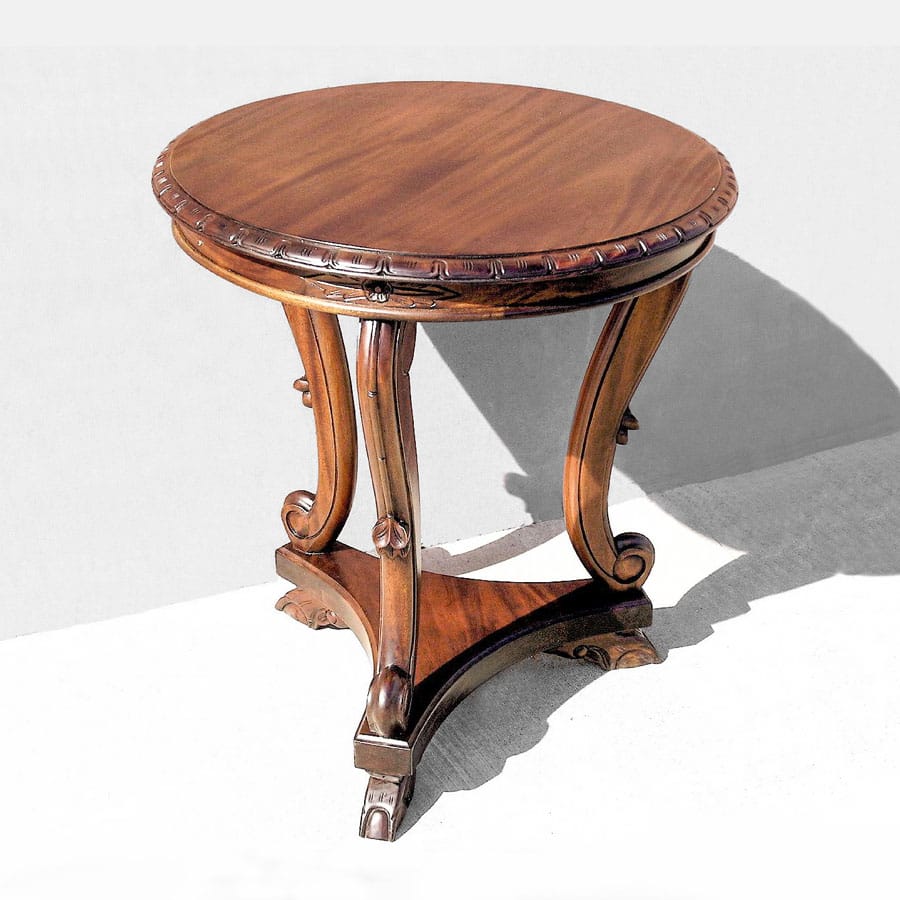 Chippendale round table