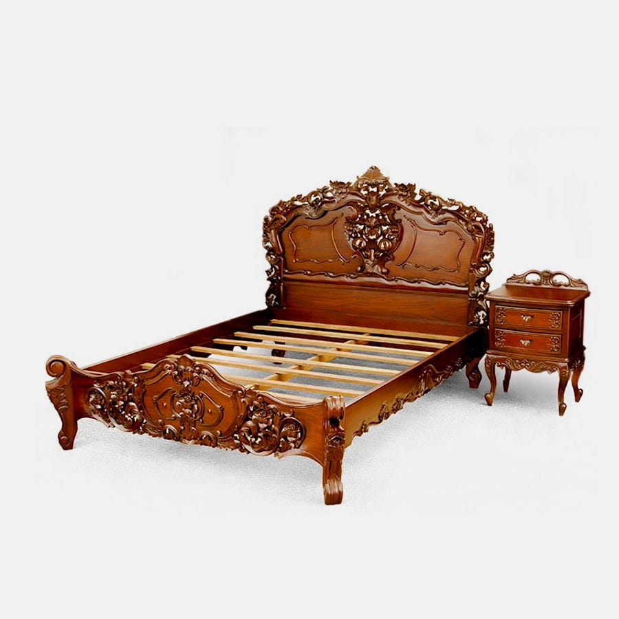 Rococo bed