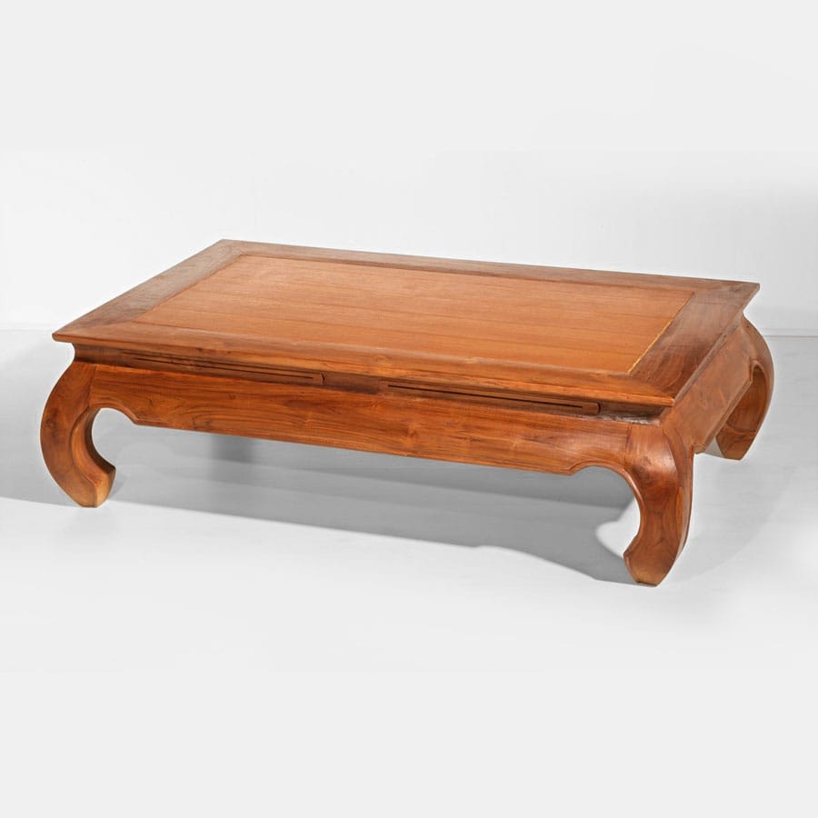 Opium teak coffee table