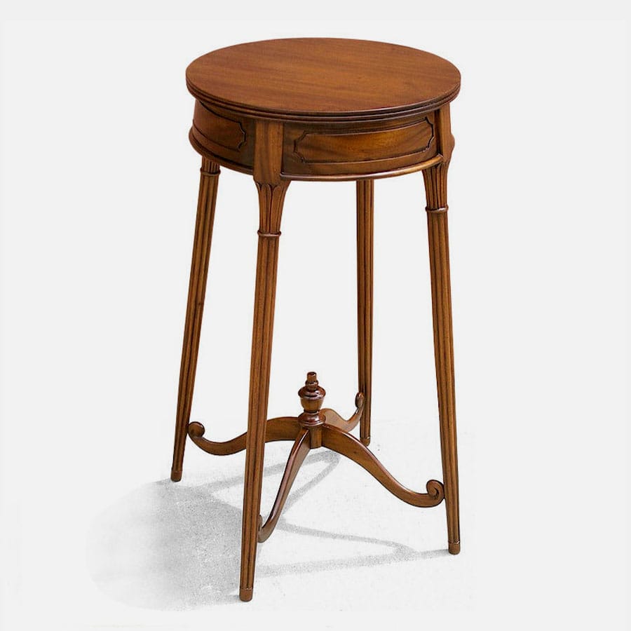 Tambourine table tapered