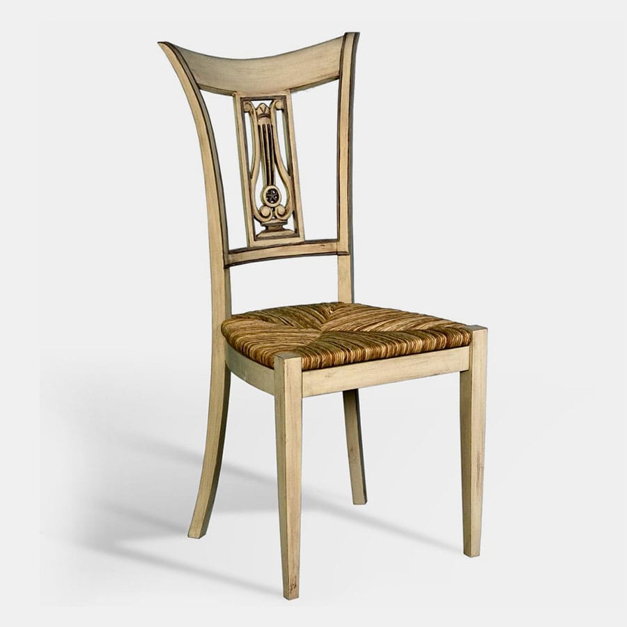 Lyre dining chair