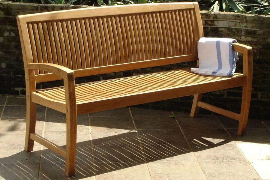Garden bench teak