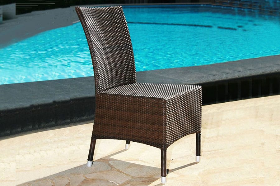 Lafuma synthetic wicker side chair