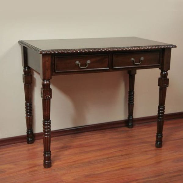 Colonial console table