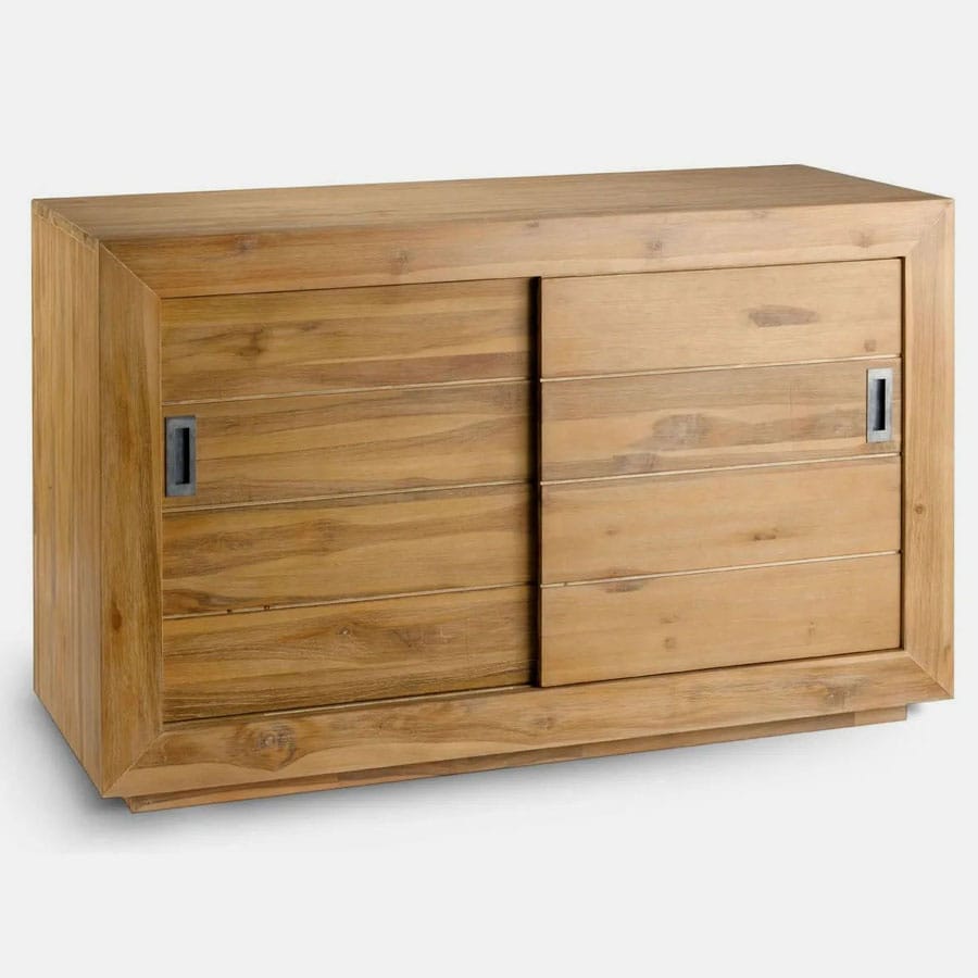 Teak buffet 2 doors