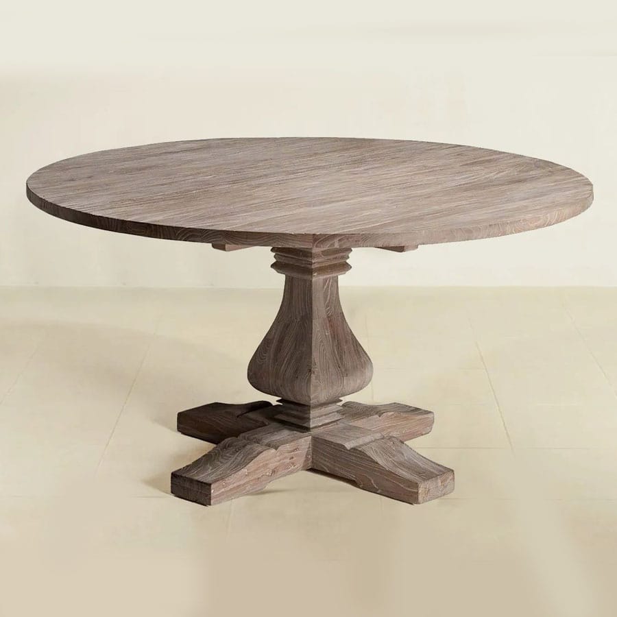 Reclaimed wood dining table R