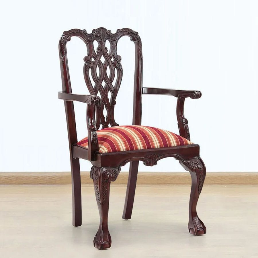 Chippendale ribbon armchair