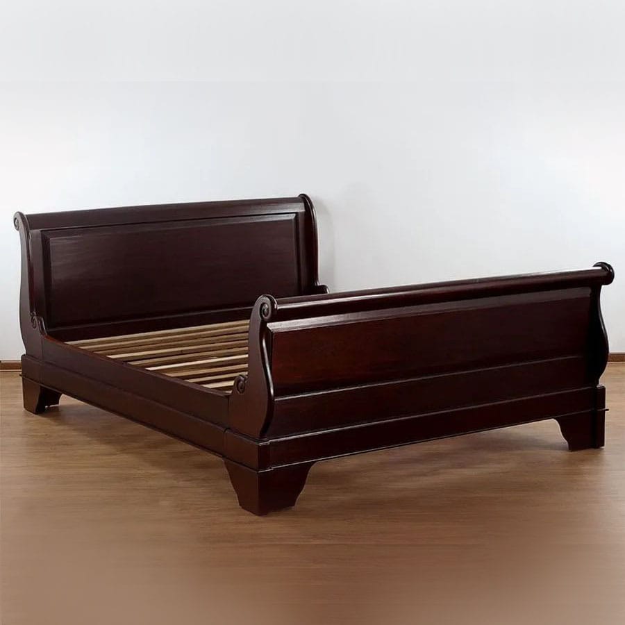 Louis sleigh bed