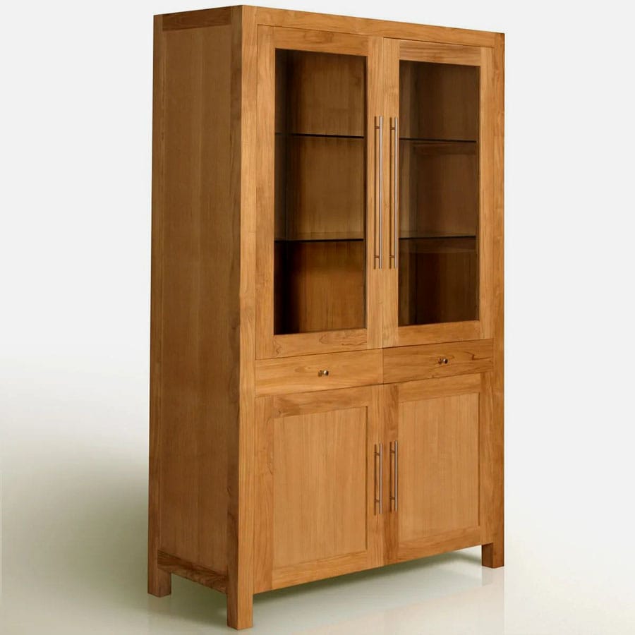 Vitrine 2 drawers 4 doors