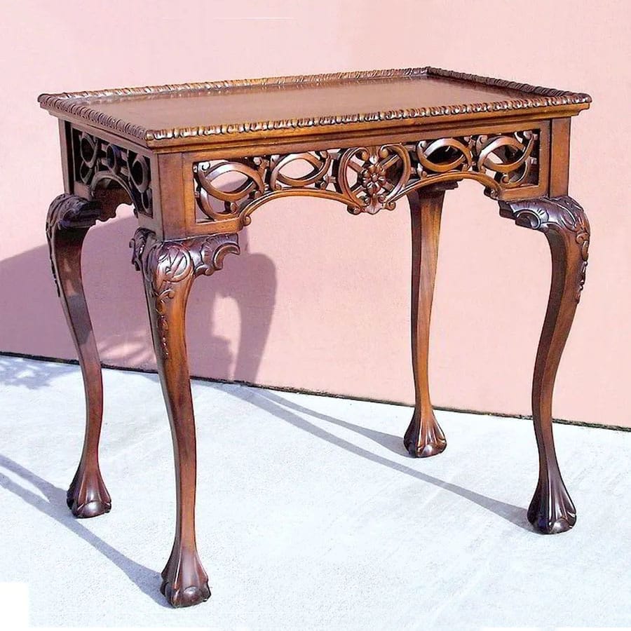Chippendale tea table