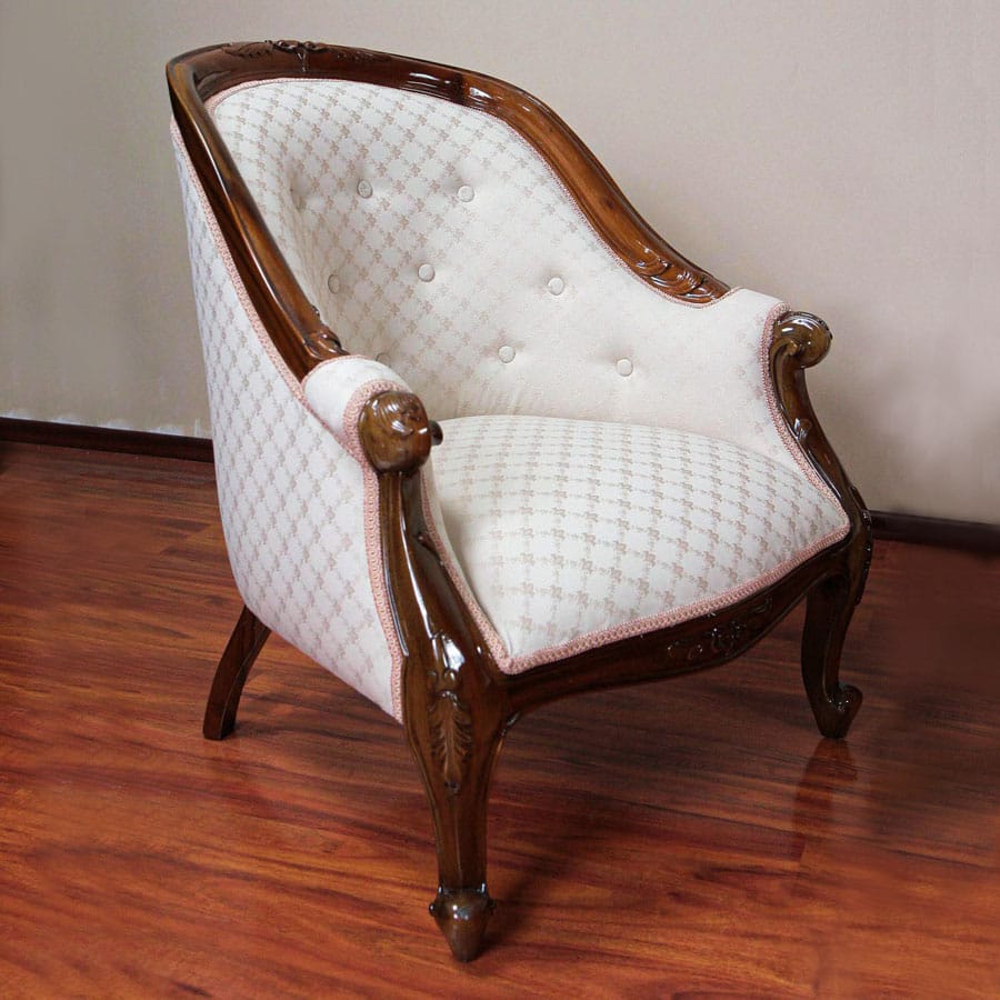 Victorian tub chair
