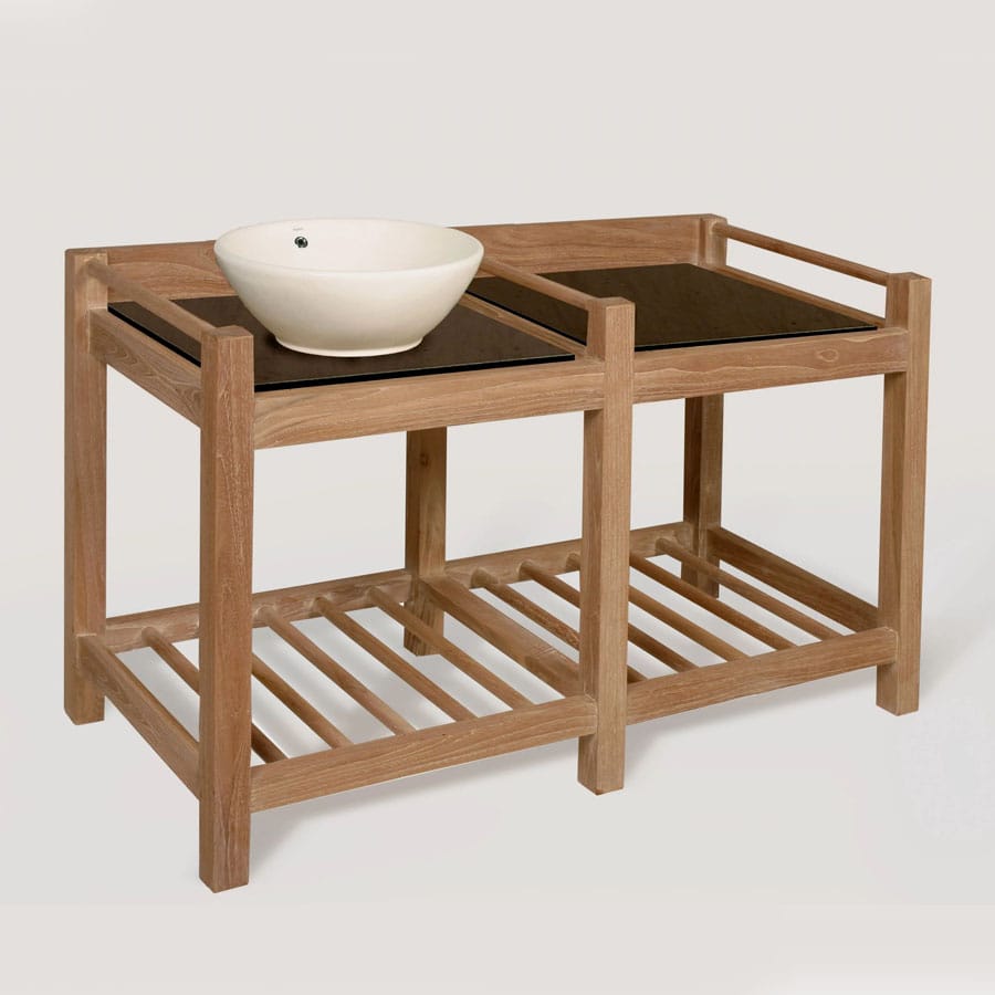 Teak washstand 2MS