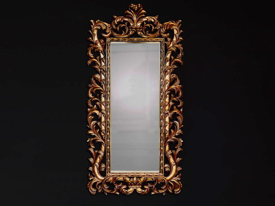 Mirror acanthe portrait