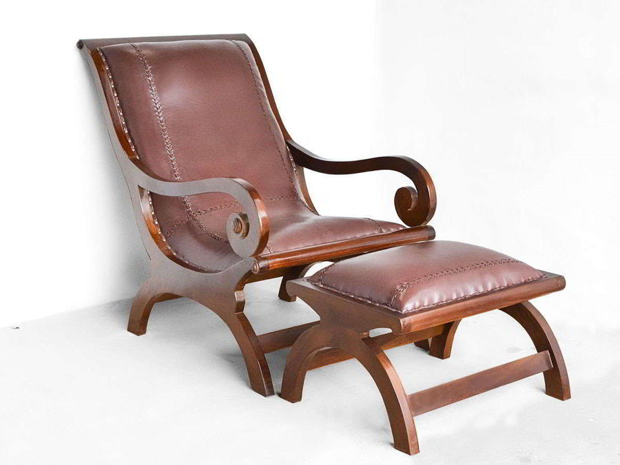 Lazy chair and ottoman