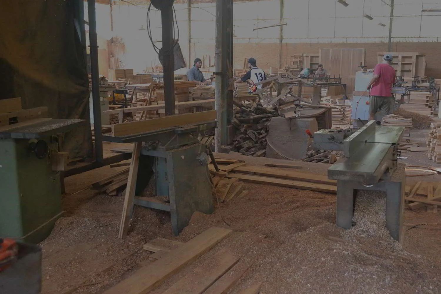 Custom furniture and restoration workshop