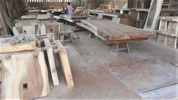 Live edge wood slab conference table top leaf