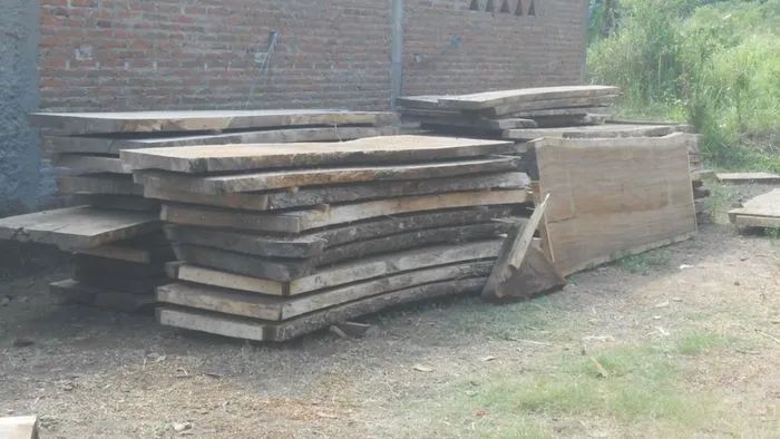 Live edge wood slab