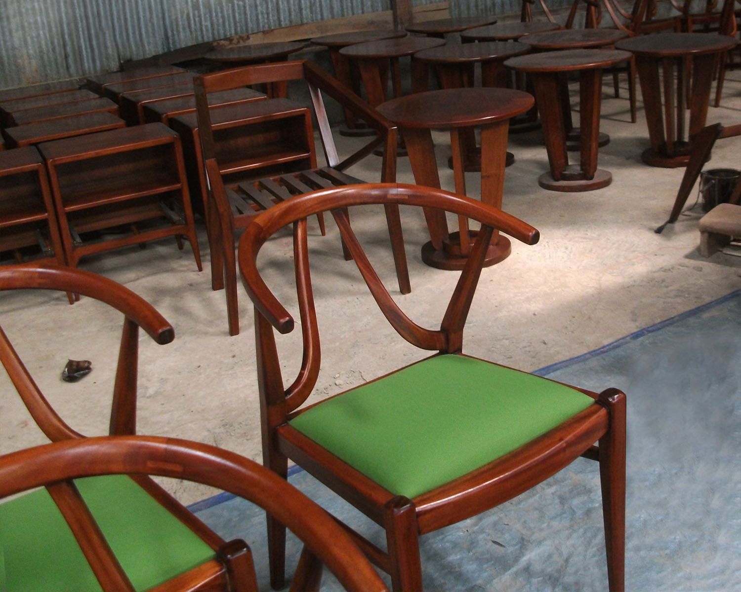 Indonesian furniture craftsman